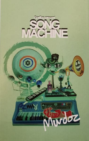 CASSETTE GORILLAZ/ SONG MACHINE SEASON ONE: STRA (Green) 1MC1