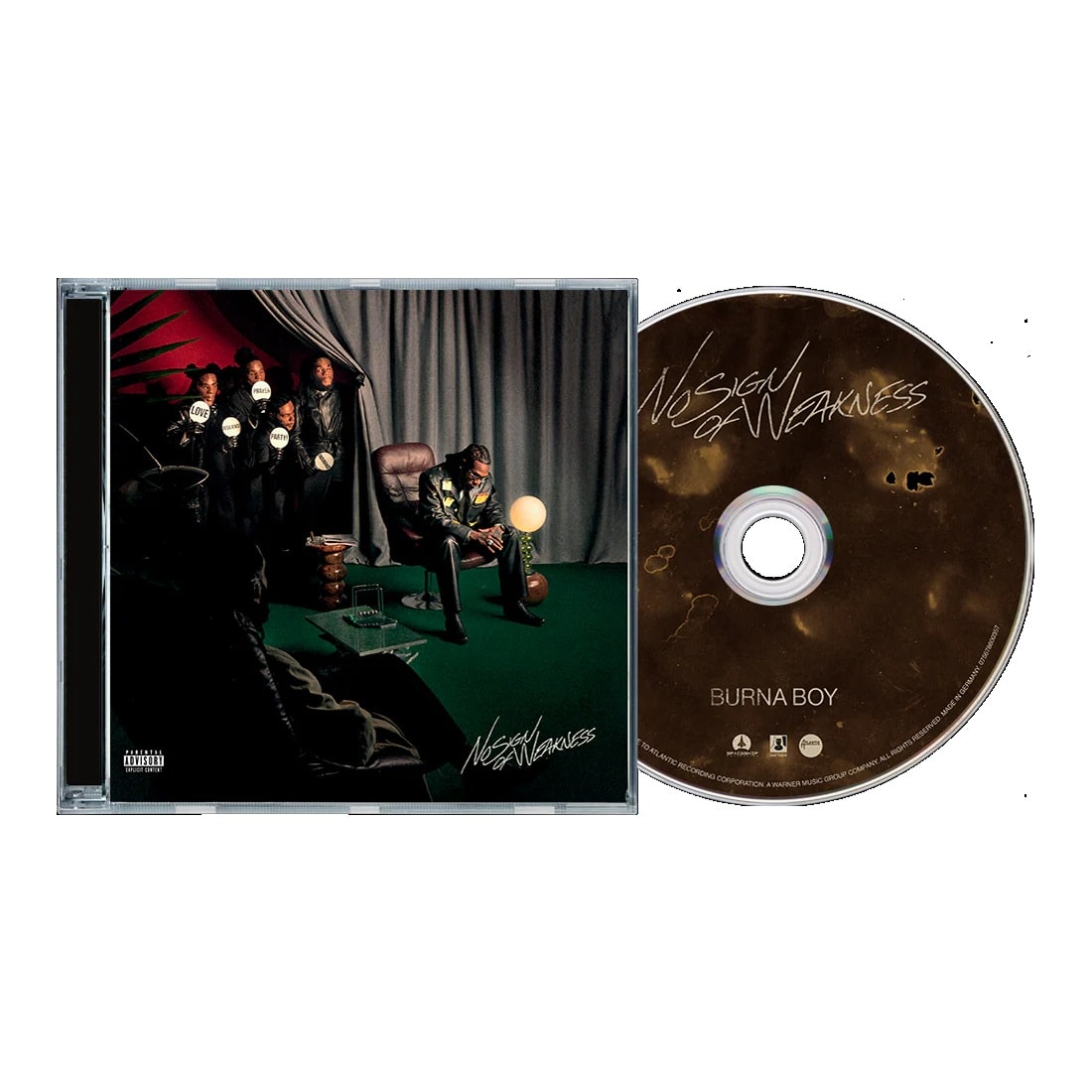 CD BURNA BOY/ NO SIGN OF WEAKNESS 1CD2