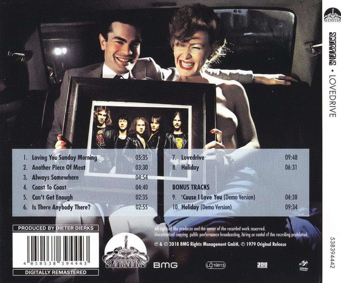 CD SCORPIONS/ LOVEDRIVE 1CD2