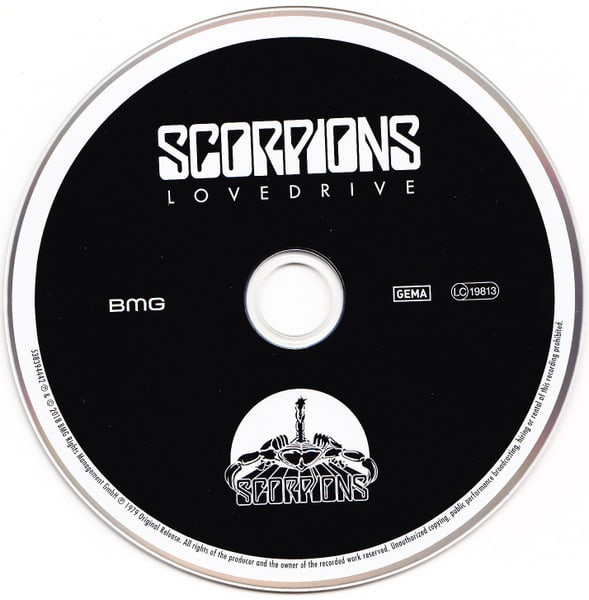 CD SCORPIONS/ LOVEDRIVE 1CD3