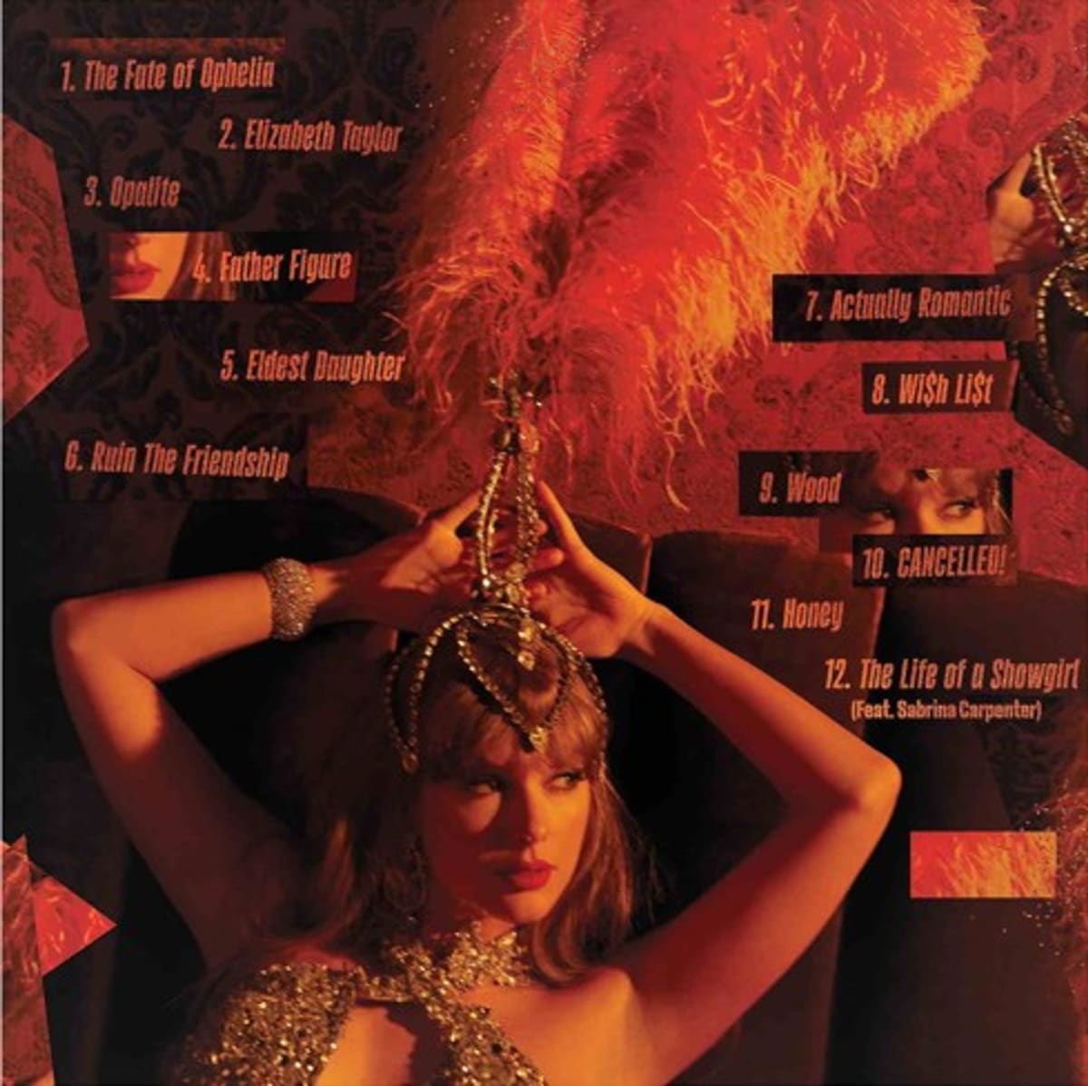 CD TAYLOR SWIFT/ THE LIFE OF A SHOWGIRL 1CD2