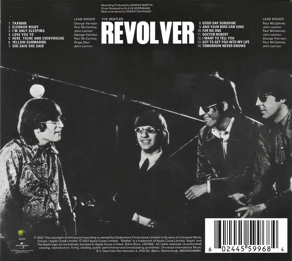 CD THE BEATLES/ REVOLVER (DIGIPACK) 1CD2