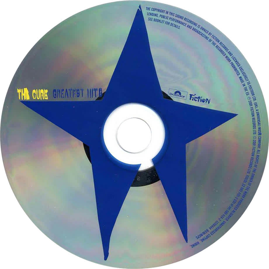 CD THE CURE/ GREATEST HITS 2CD4
