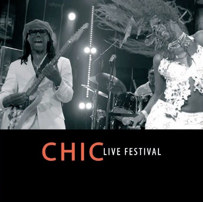 VINILO CHIC / LIVE FESTIVAL 1LP1