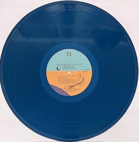 VINILO CHICAGO/ GREATEST HITS 1982 - 1989 (BLUE VINYL) 1LP2
