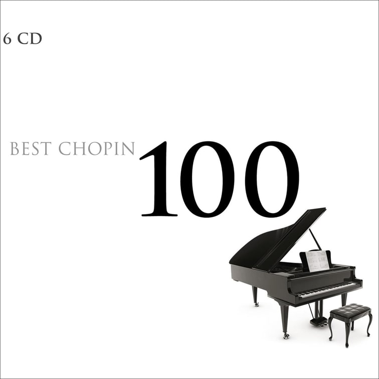 CD CLASICOS WARNER / 100 BEST CHOPIN 6CD1