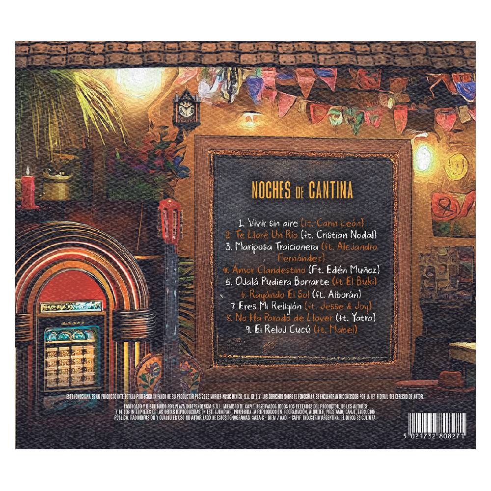 CD MANA/ NOCHES DE CANTINA (DIGIPACK) 1CD1