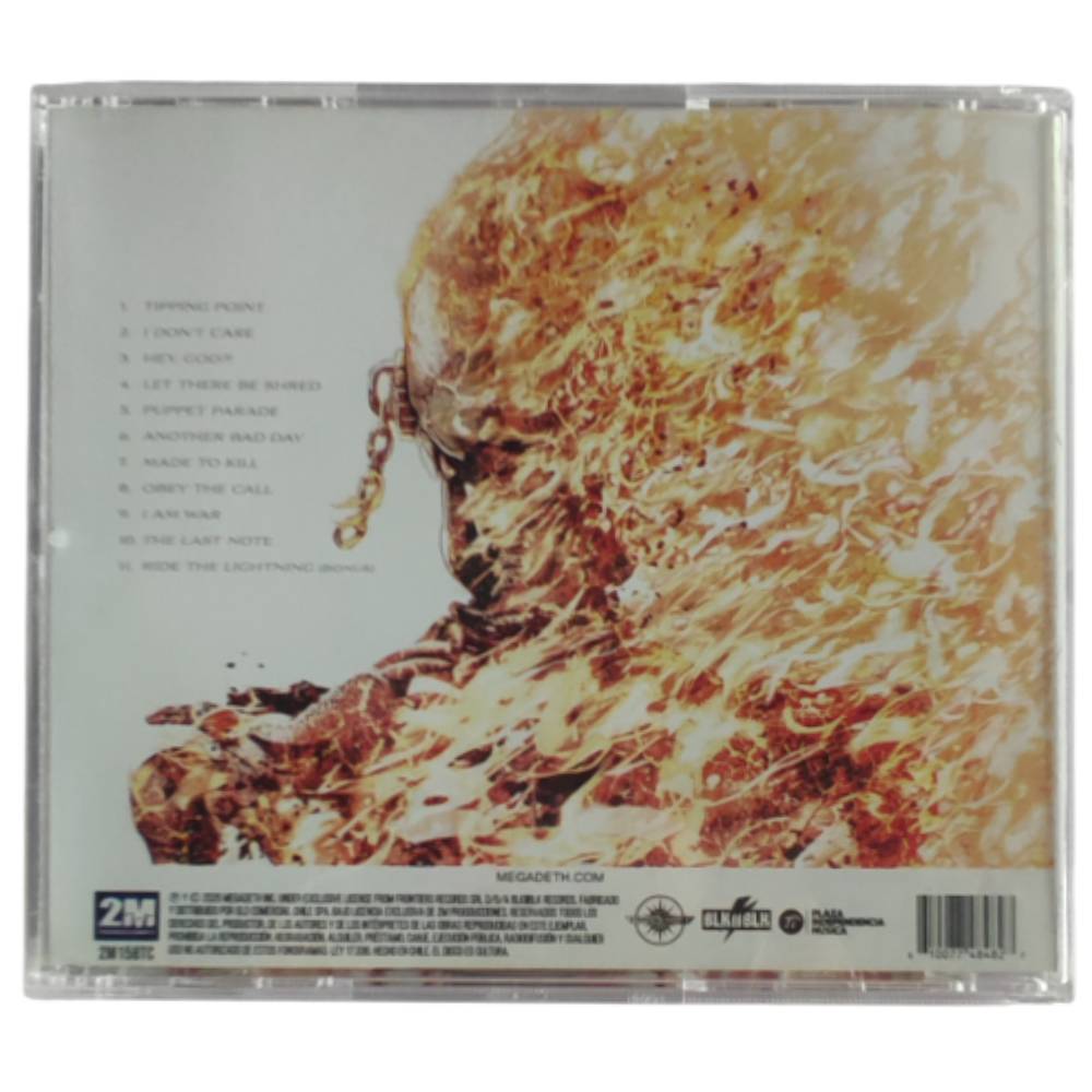 CD MEGADETH/ MEGADETH 1CD4