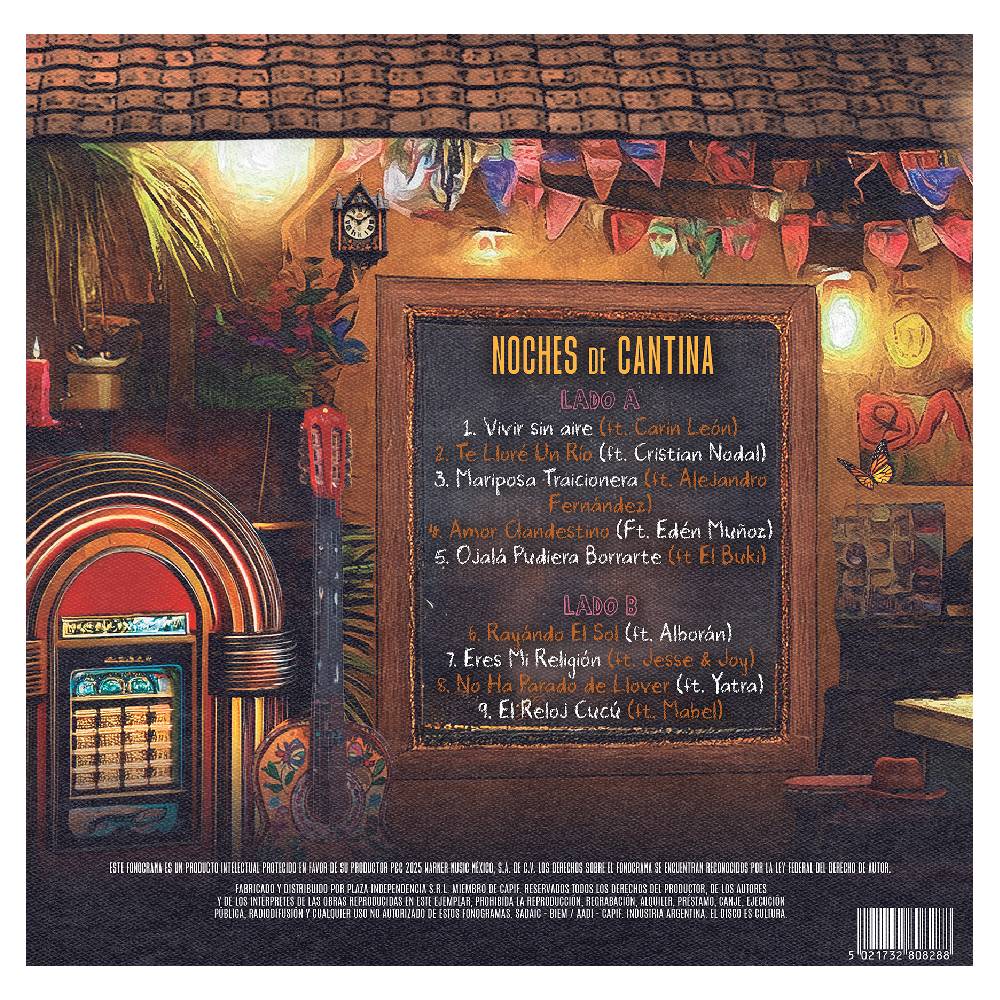 VINILO MANA/ NOCHES DE CANTINA 1LP2