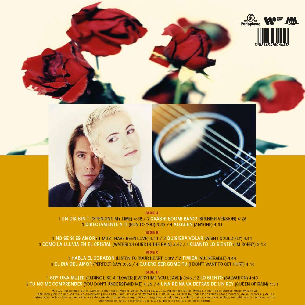 VINILO ROXETTE/ BALADAS EN ESPAÑOL (40TH ANNIVERSARY) 2LP3
