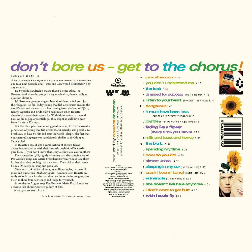 VINILO ROXETTE/ DON´T BORE US - GET TO THE CHORUS! (ANNIVERSARY EDITION) 2LP4