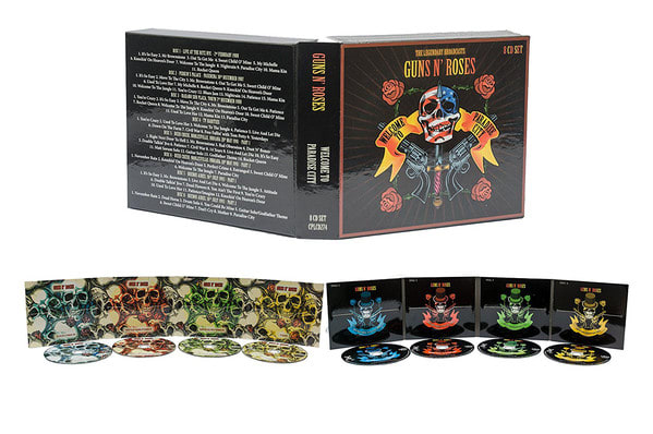 CD GUNS N' ROSES/ WELCOME TO PARADISE CITY BOX SET 8CD 1
