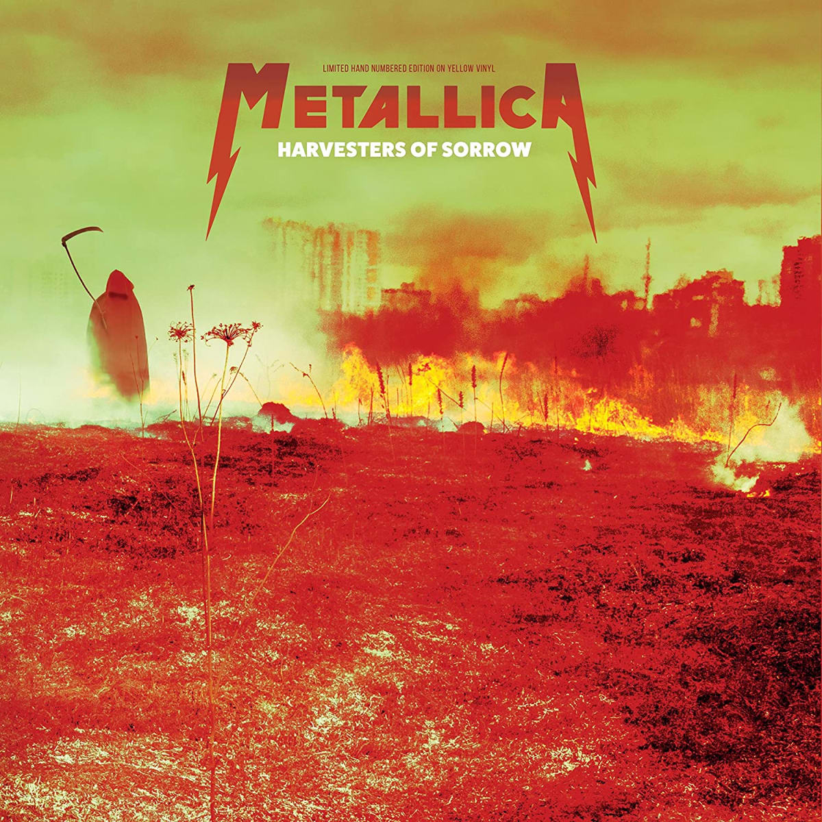 VINILO METALLICA/ HARVESTERS OF SORROW (YELLOW VINYL) 1LP1