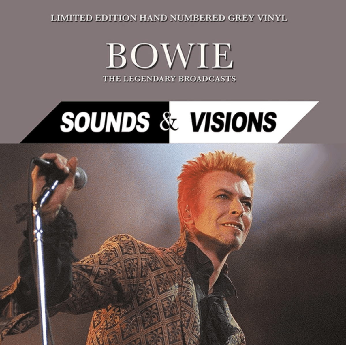 VINILO DAVID BOWIE/ SOUNDS & VISIONS THE LEGENDARY BROADCASTS (GREY VINYL) 1LP1