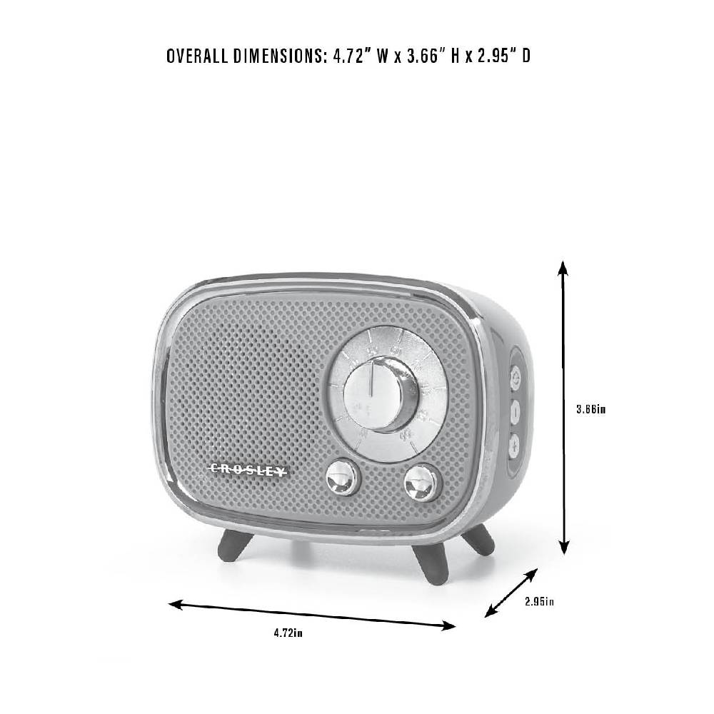 PARLANTE CROSLEY/ RONDO PORTABLE BT WHITE4