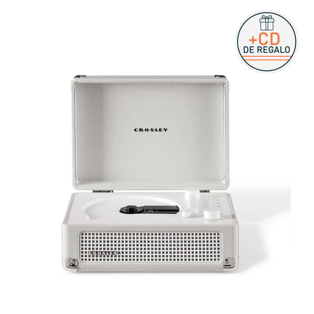 REPRODUCTOR DE CD CROSLEY/ CRUISER CD PLAYER BT WHITE1