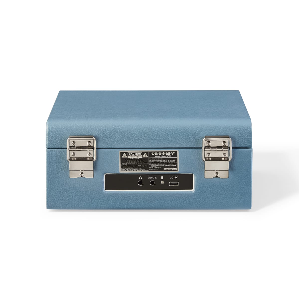 REPRODUCTOR DE CD CROSLEY/ VOYAGER CD PLAYER BT AZUL LAVADO6