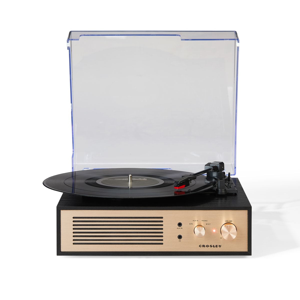 TORNAMESA CROSLEY/ RECORD PLAYER BT MILES BLACK8