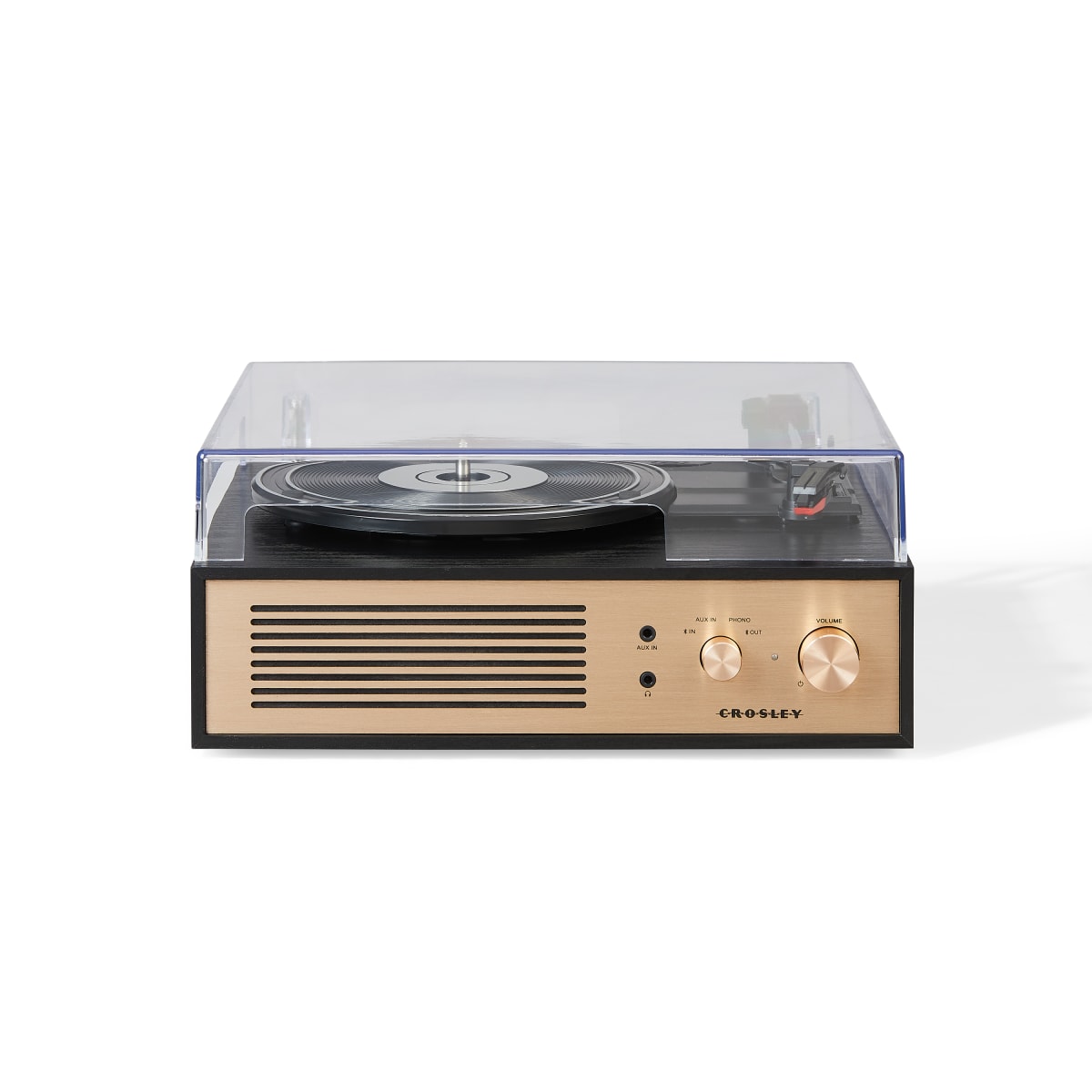 TORNAMESA CROSLEY/ RECORD PLAYER BT MILES BLACK7