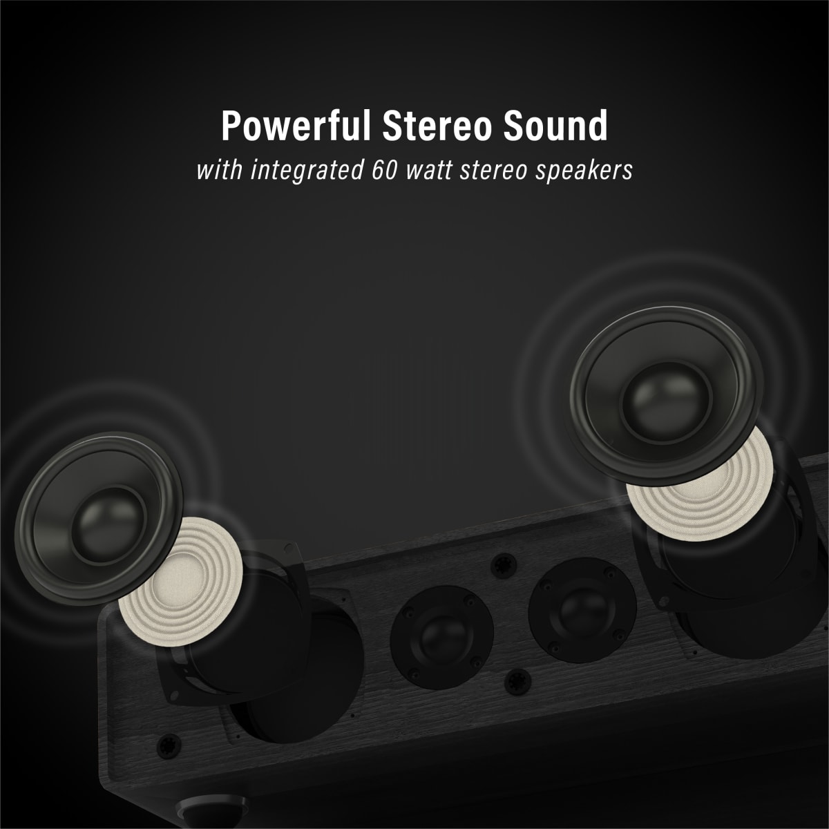 TORNAMESA CROSLEY/ RECORD PLAYER BT STAVE BLACK9
