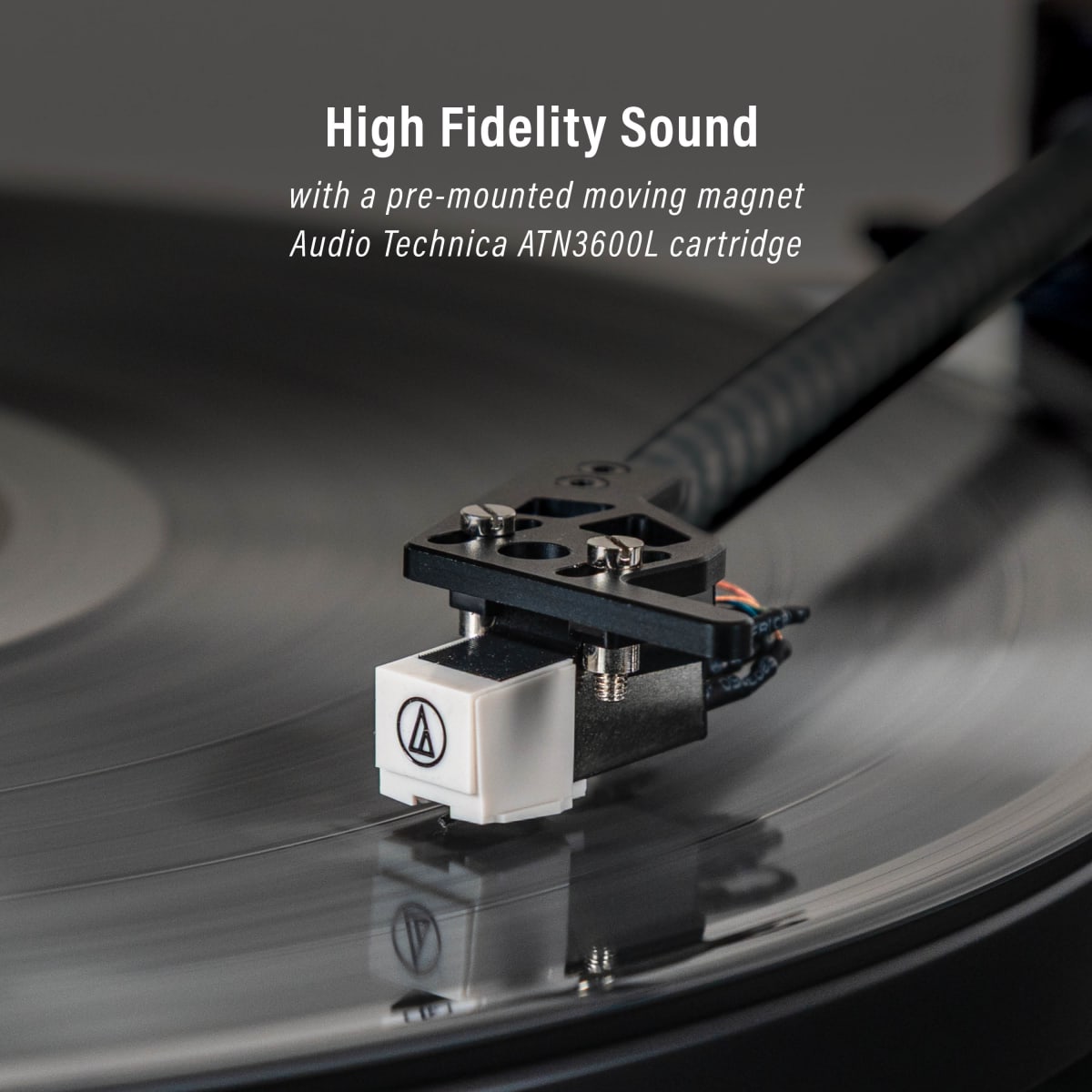 TORNAMESA CROSLEY/ RECORD PLAYER BT STAVE BLACK6