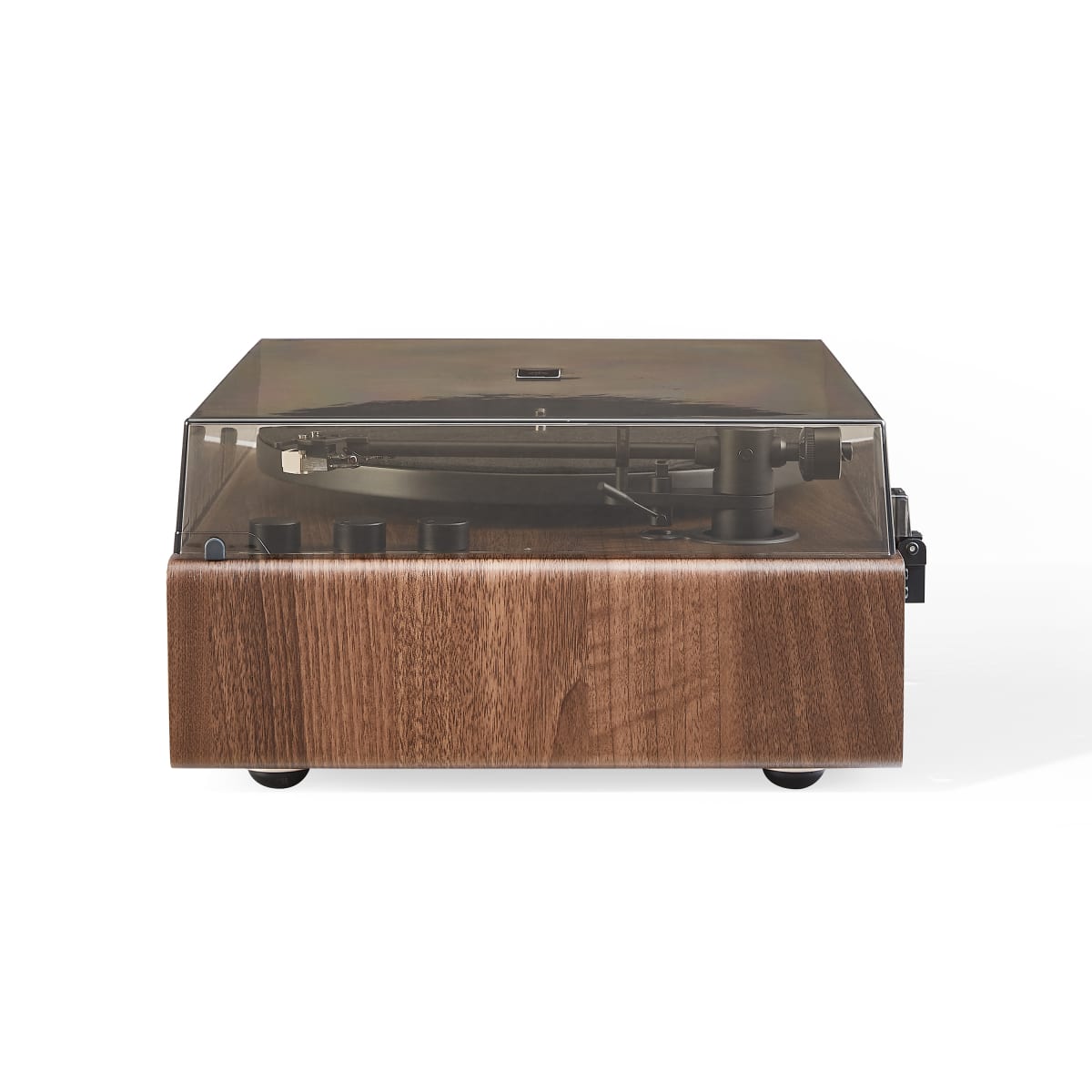 TORNAMESA CROSLEY/ RECORD PLAYER BT STAVE WALNUT14