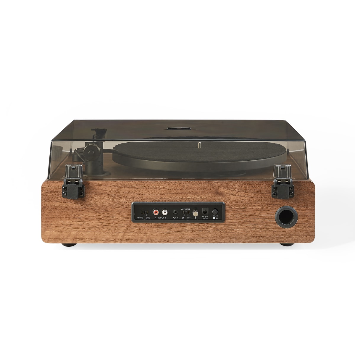 TORNAMESA CROSLEY/ RECORD PLAYER BT STAVE WALNUT13