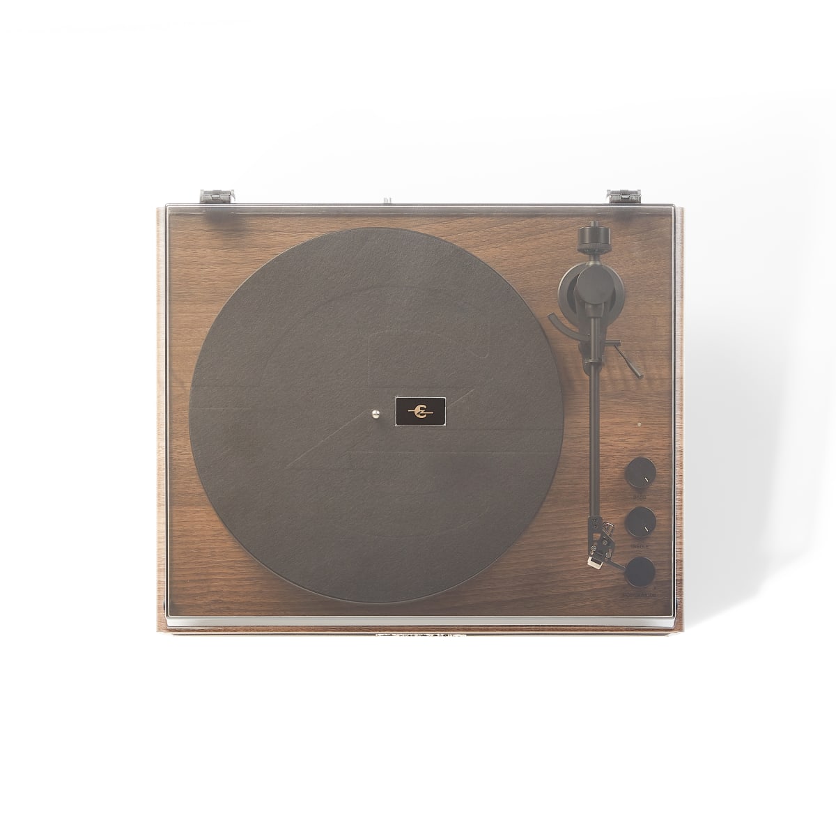 TORNAMESA CROSLEY/ RECORD PLAYER BT STAVE WALNUT11