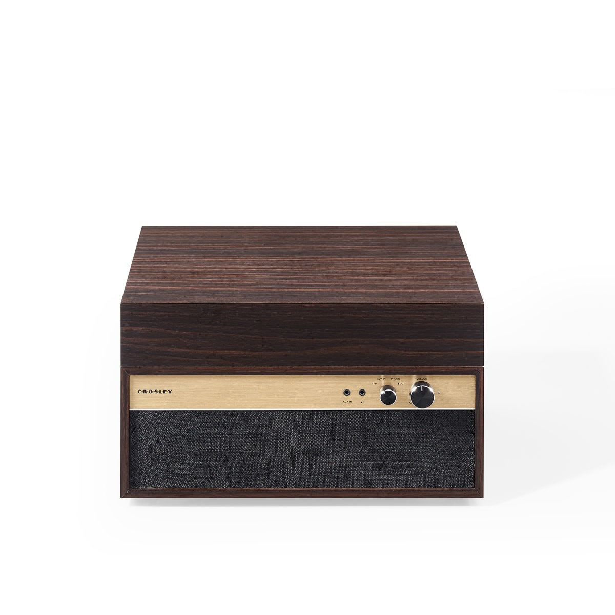 TORNAMESA CROSLEY/ JASPER RECORD PLAYER BT WALNUT18