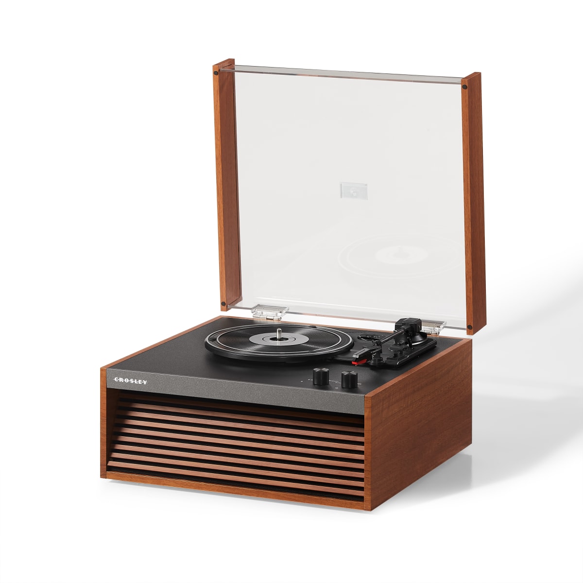 TORNAMESA CROSLEY/ DEAN RECORD PLAYER BT BROWN6