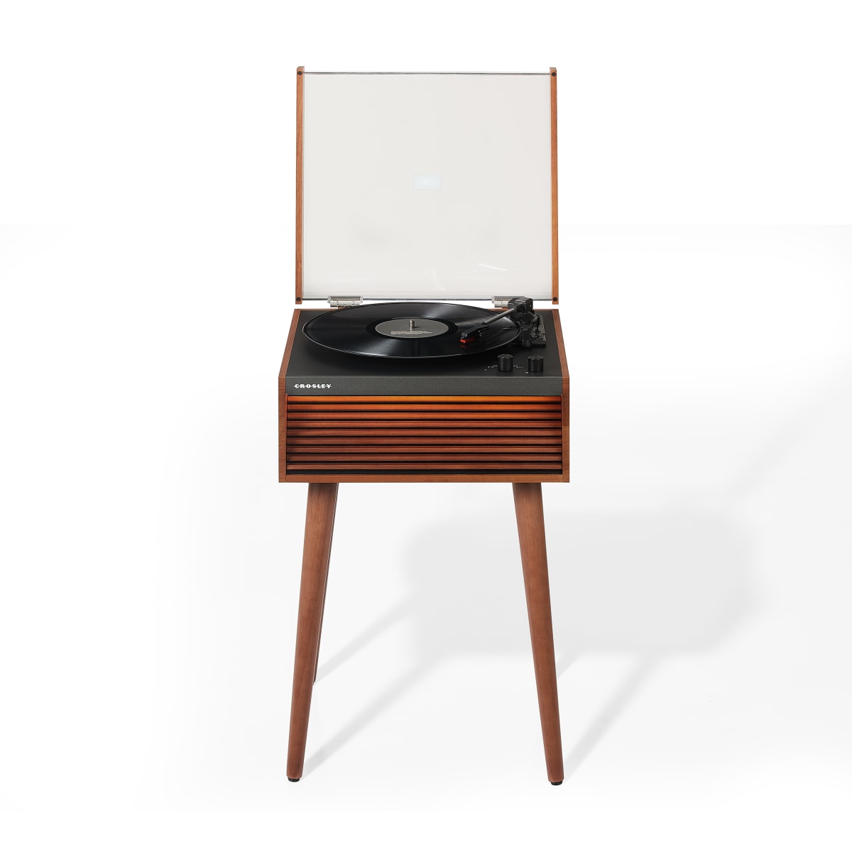 TORNAMESA CROSLEY/ DEAN RECORD PLAYER BT BROWN11