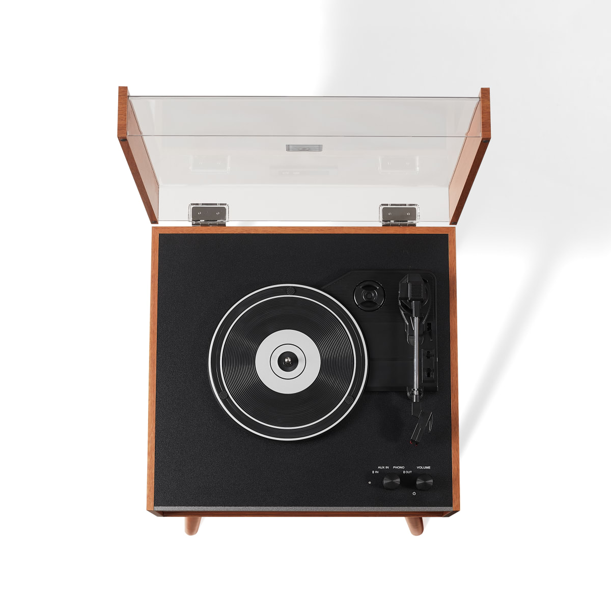 TORNAMESA CROSLEY/ DEAN RECORD PLAYER BT BROWN7