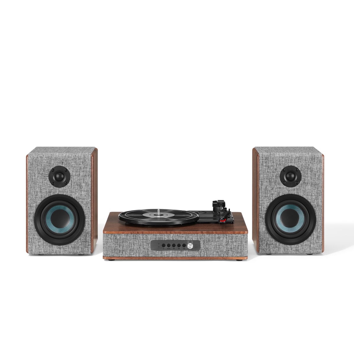 TORNAMESA CROSLEY/ ARIA RECORD PLAYER WITH BT GREY1