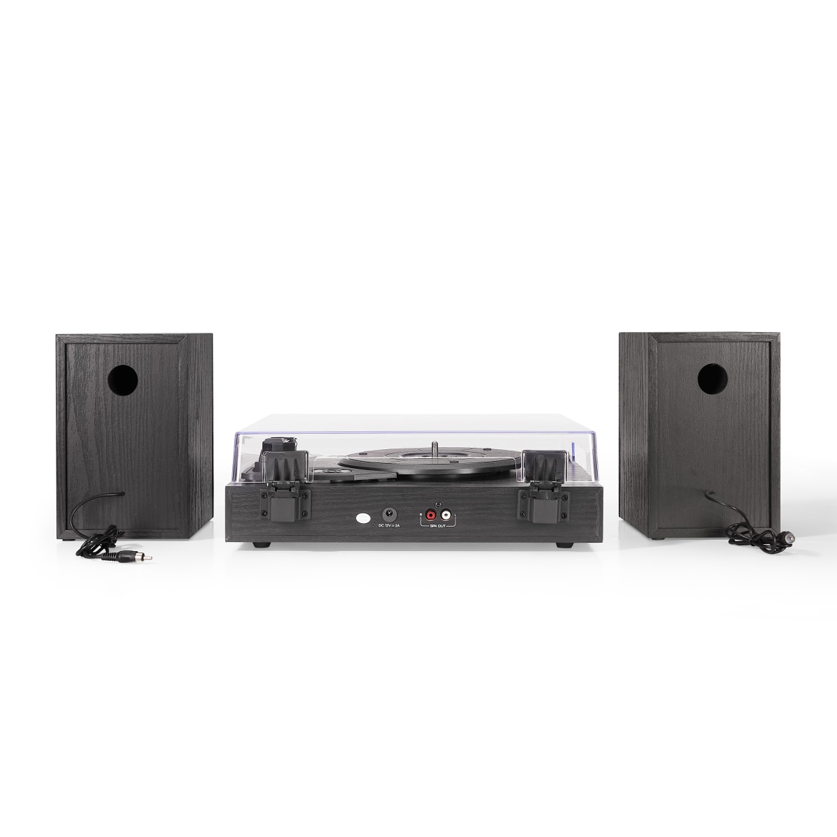 TORNAMESA CROSLEY/ ZANE RECORD PLAYER BT BLACK11