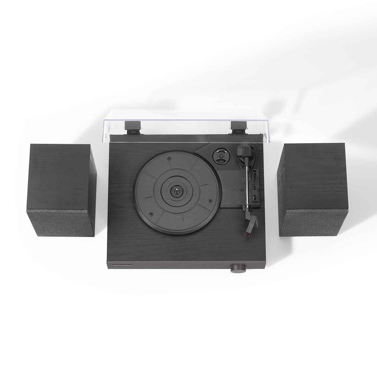 TORNAMESA CROSLEY/ ZANE RECORD PLAYER BT BLACK10