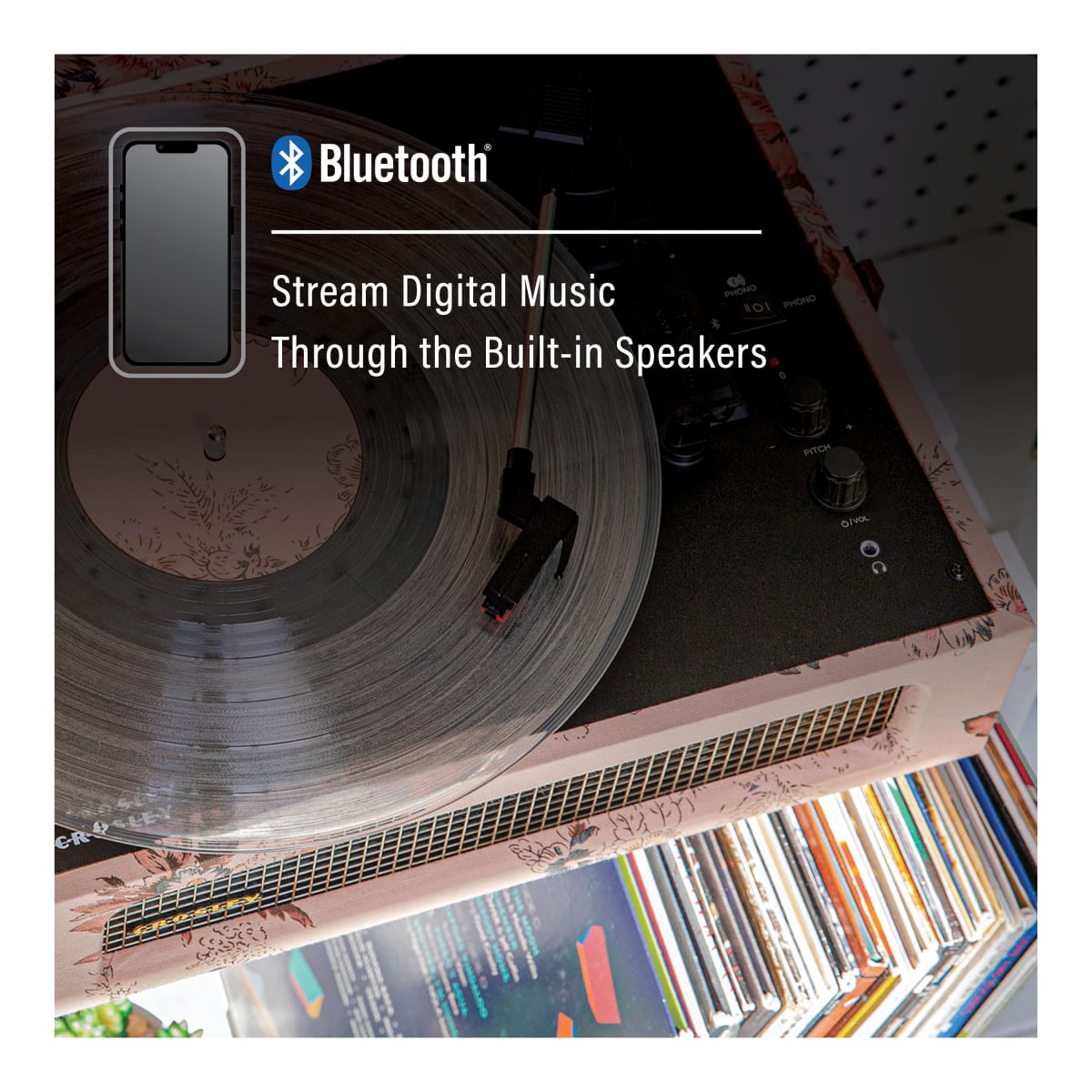 TORNAMESA CROSLEY/ VOYAGER BT FLORAL2