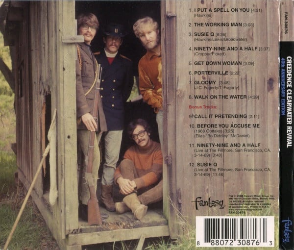 CD CREEDENCE CLEARWATER REVIVAL/ CREEDENCE CLEARWATER REVIVAL (40TH ANNIVERSARY) 1CD2