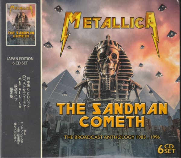 CD METALLICA/ THE SANDMAN COMETH THE BROAD. ANT. 83-96 BOX SET 6CD2