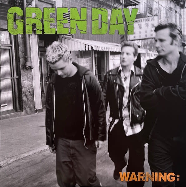 VINILO GREEN DAY/ WARNING: (FLUORESCENT GREEN VINYL) 1LP1