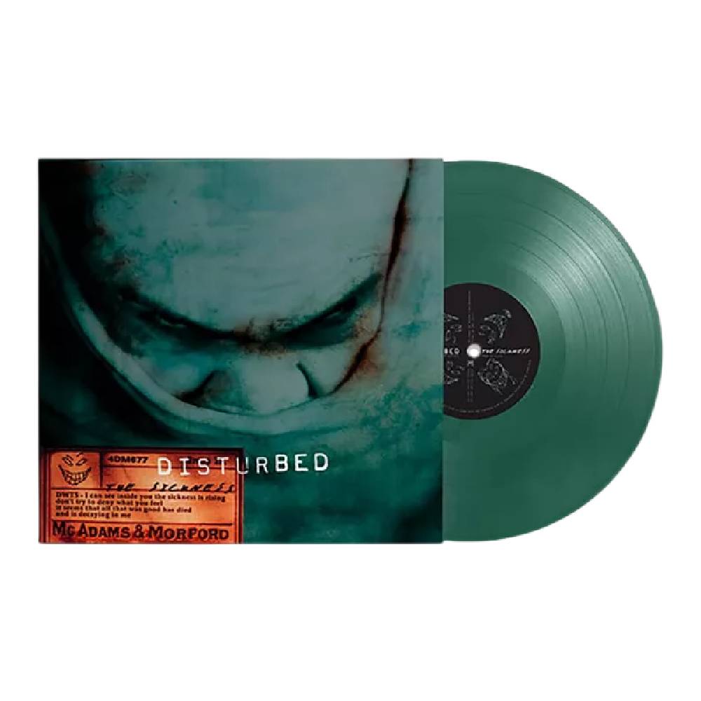 VINILO DISTURBED/ THE SICKNESS (Green Vinyl) 1LP2