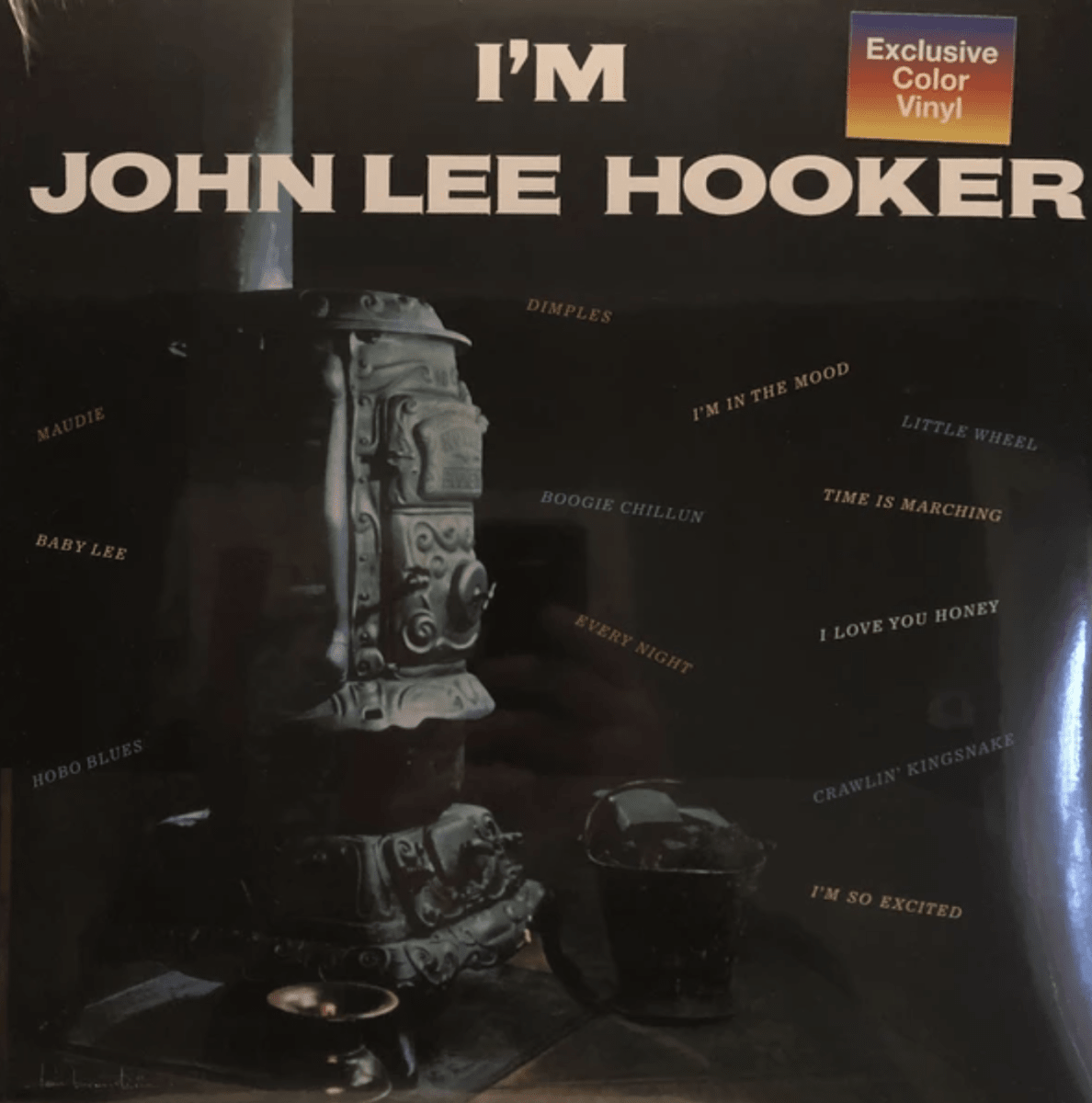 VINILO JOHN LEE HOOKER/ I'M JOHN LEE HOOKER (SEA BLUE VINYL) 1LP1