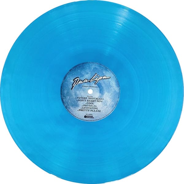 VINILO DUA LIPA/ FUTURE NOSTALGIA EDITION BLUE VINYL 1LP2