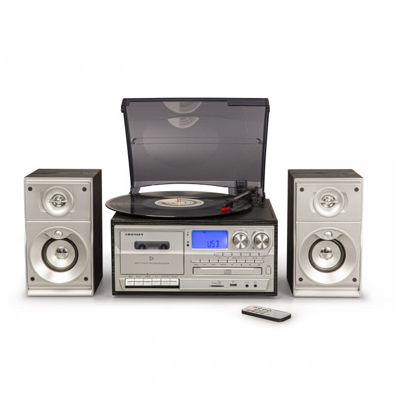 TORNAMESA CROSLEY/ ECLIPSE ENTERTAINMENT CENTRE + LP REGALO1