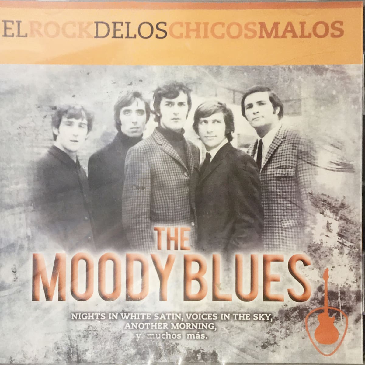 CD THE MOODY BLUES/ LOS CHICOS MALOS DEL ROCK 1CD1