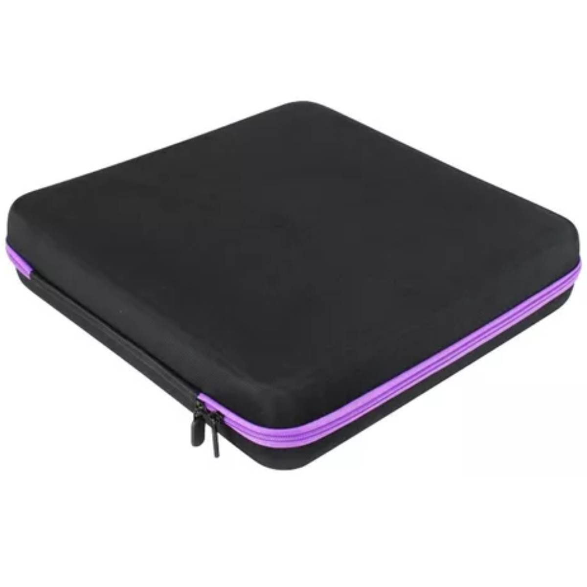 BOLSO CARTUCHERA PM/ PORTA 16 VINILOS (BLACK)1