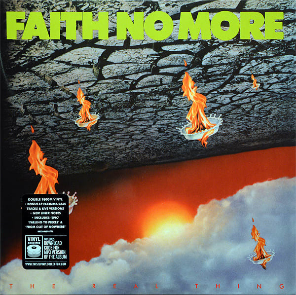 VINILO FAITH NO MORE/ THE REAL THING 2LP1