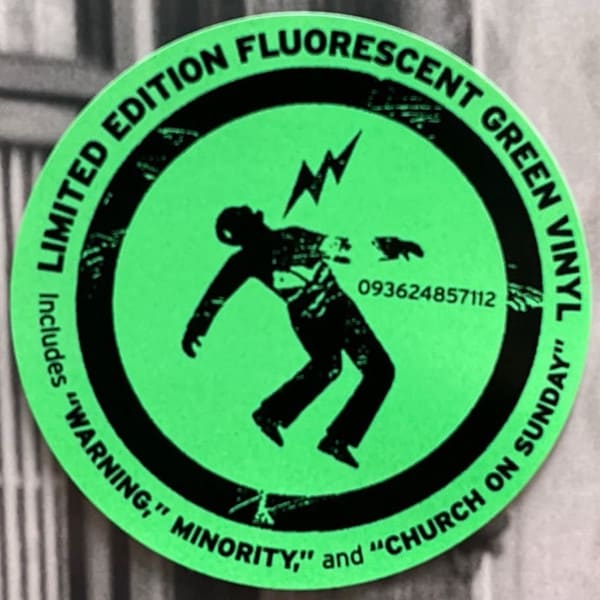 VINILO GREEN DAY/ WARNING: (FLUORESCENT GREEN VINYL) 1LP2