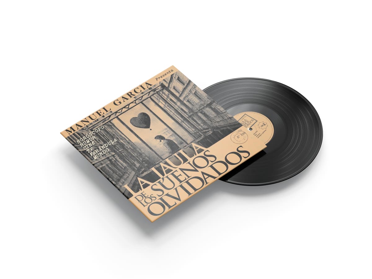 VINILO MANUEL GARCIA/ LA JAULA DE LOS SUEÑOS OLVIDADOS 1LP3