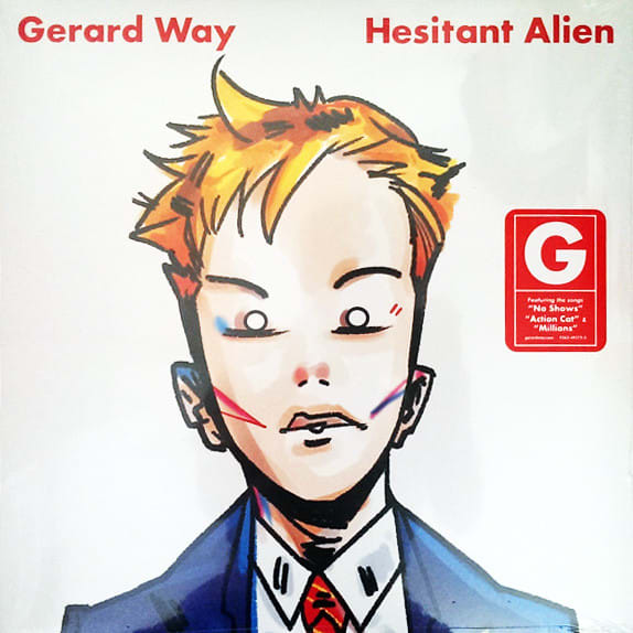 VINILO GERARD WAY/ HESITANT ALIEN 1LP1