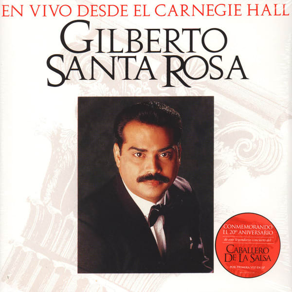 VINILO GILBERTO SANTA ROSA / EN VIVO DESDE EL CARNEGIE HALL 3LP1